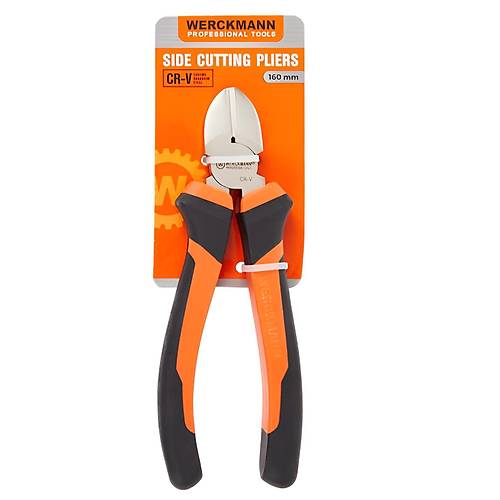 Werckmann Profesyonel, kablo pensesi, yanal kablo kesici 160 mm, kablo makas�