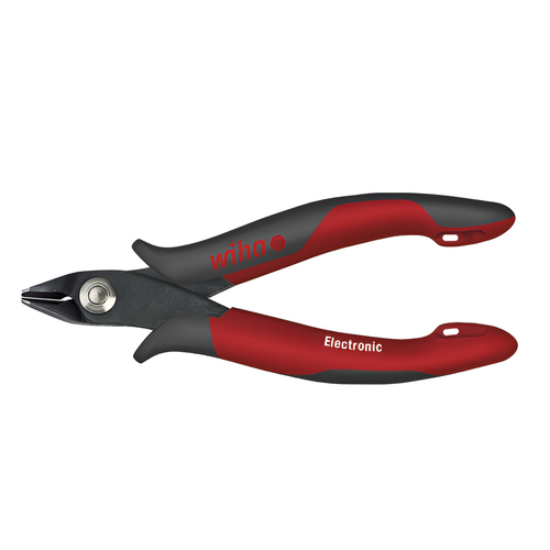 Wiha Elektronik �apraz Pense, 21� e�imli kenarl� sivri u�lu 135 mm, DIN ISO 9654