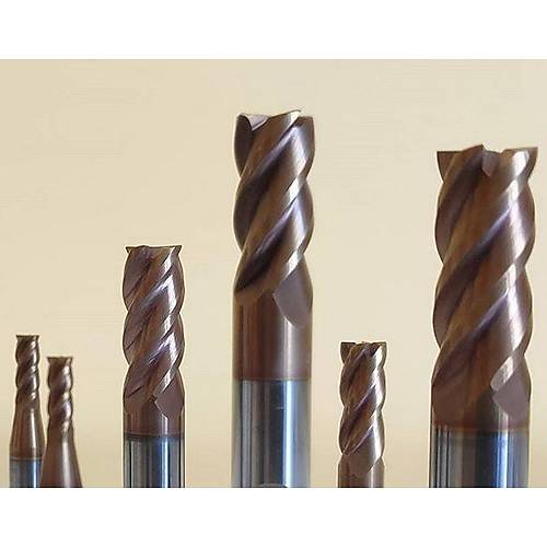 8x19x63 - d2=8 mm | HPC Karbr Freze, Chatter 35/38, Z=4, TiSiN