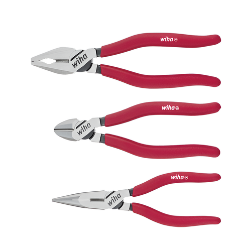 Wiha Pense seti, Klasik Kombinasyon pensesi, kargaburun pense, �apraz kesicili 3 par�a