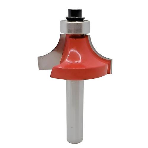 32,7 mm R9,5 El freze ucu, Karb�r (Elmas) kaynakl� ve rulmanl� frezeleme ucu, Router Bit Ah�ap freze ucu, Ters Rady�sl� freze ucu (�aft 8 mm)