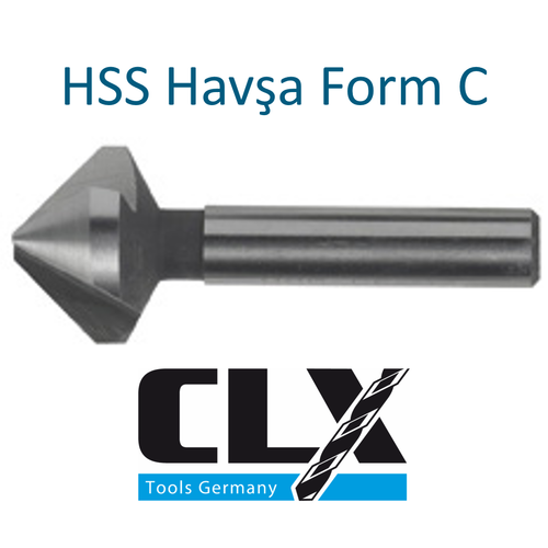 25,0 mm HSS Hava Matkap ucu, 90, DIN335C