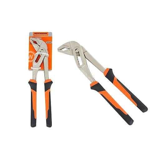 Werckmann papa�an pensesi 245 mm, Ayarlanabilir pense, �niversal kullan�m, Ergonomik Sapl� Polis Pensesi