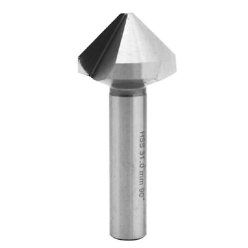 6,3 mm HSS Hav�a Matkap ucu, 90�, �apak alma hav�as�, DIN335 Form C, Z=3