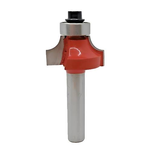24,7 mm R6 El freze ucu, Karb�r (Elmas) kaynakl� ve rulmanl� frezeleme ucu, Router Bit Ah�ap freze ucu, Ters Rady�sl� freze ucu (�aft 8 mm)