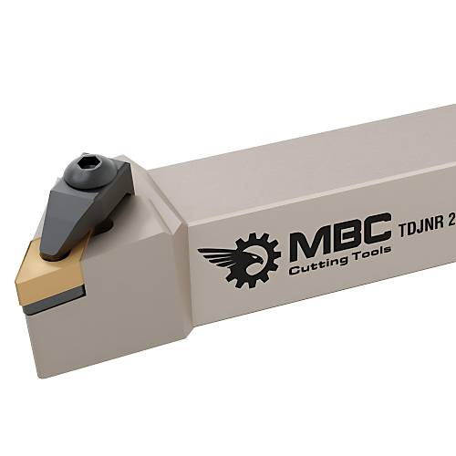 16 x 16 x 125 mm - TDJNL D�� �ap Delik Tornalama Kateri, DNMG1104 u�lar i�in, sol 93�, Bask� Pabu�lu ve Altl�k ile