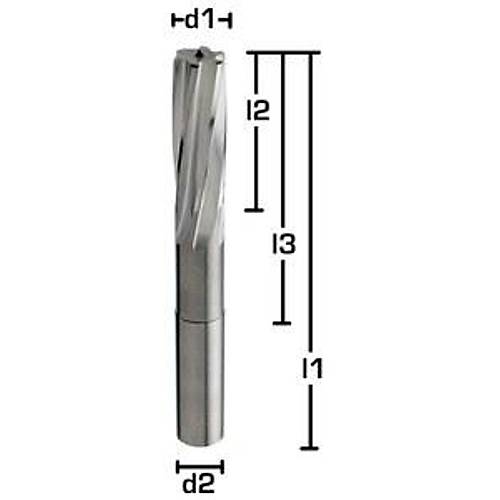  x35x64x100 mm, SD 16,0 mm - Karbr Kr Delik Rayba, 0/+0,005, Yzdelik ller