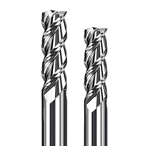 1,0x 3 x 50 mm d2=4,0mm - Karb�r Freze ucu seti, Z=3, Alu Frezeleme ucu, pol�sajl�