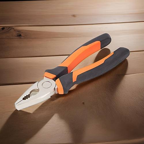 Werckmann Pense 180 mm, Kaliteli Cr-V (Krom vanadyum) eliinden Kombine Pensesi