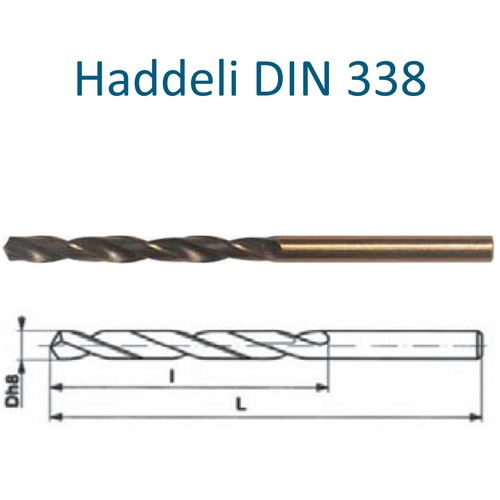 8.70 mm HSS DIN 338 MATKAP UCU - METAL - ELK  HSS