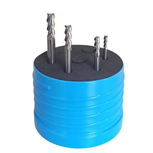 3 / 4 / 5 / 6 mm ✓ Karb�r Freze ucu seti, Z=3, Alu Frezeleme ucu seti, pol�sajl�