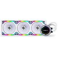 Lian Li Galahad AIO 360 UNI Fan SL Edition White 360mm RGB Beyaz lemci Sv Soutucu
