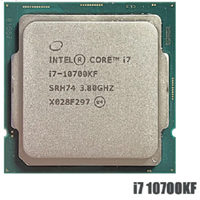Intel i7-10700KF 3.8 GHz 5.1 GHz 16MB LGA1200P (VGA'sız), Fan'sız-Tray