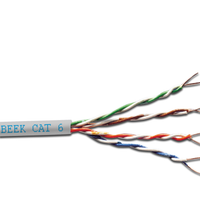 BEEK BC-500-UU6-HF U/UTP CAT6 500 METRE NETWORK KABLOSU