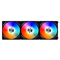 Lian Li UNI Fan AL120 Black AL120-3B 3x120mm RGB PWM Siyah Kasa Fan