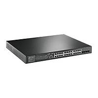 TP-LINK OMADA TL-SG3428XMP 24PORT 10/100/1000 YNETLEBLR POE SWITCH