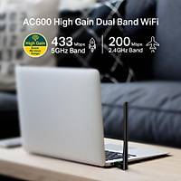 TP-LINK ARCHER T2U PLUS AC600 D.BAND USB ADAPTR