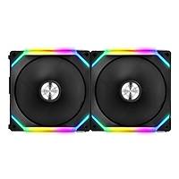 LIAN LI UNI FAN SL140 BLACK 2x140MM RGB KASA FANI