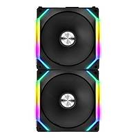 LIAN LI UNI FAN SL140 BLACK 2x140MM RGB KASA FANI