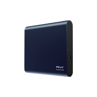 PNY Pro Elite Mavi 250 GB 1000/320MB/s USB 3.2 Gen 2 Type-C Taþýnabilir SSD (PSD0CS2060NB-250-RB)