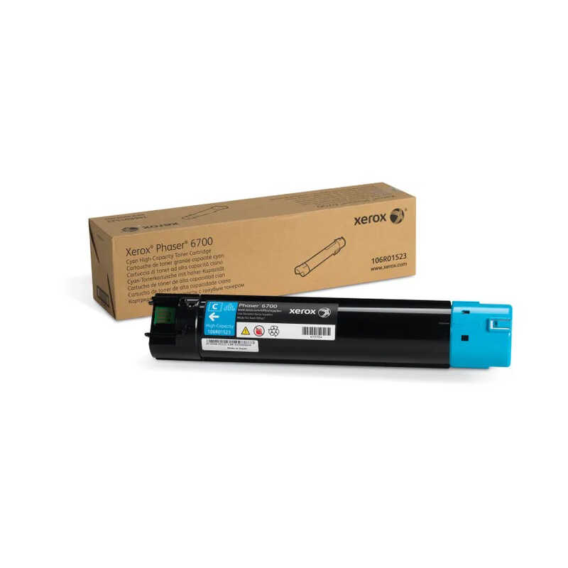 Xerox 106R01523 Phaser 6700 12.000 Sayfalık Yüksek Kapasiteli Mavi Orijinal Laser Toner