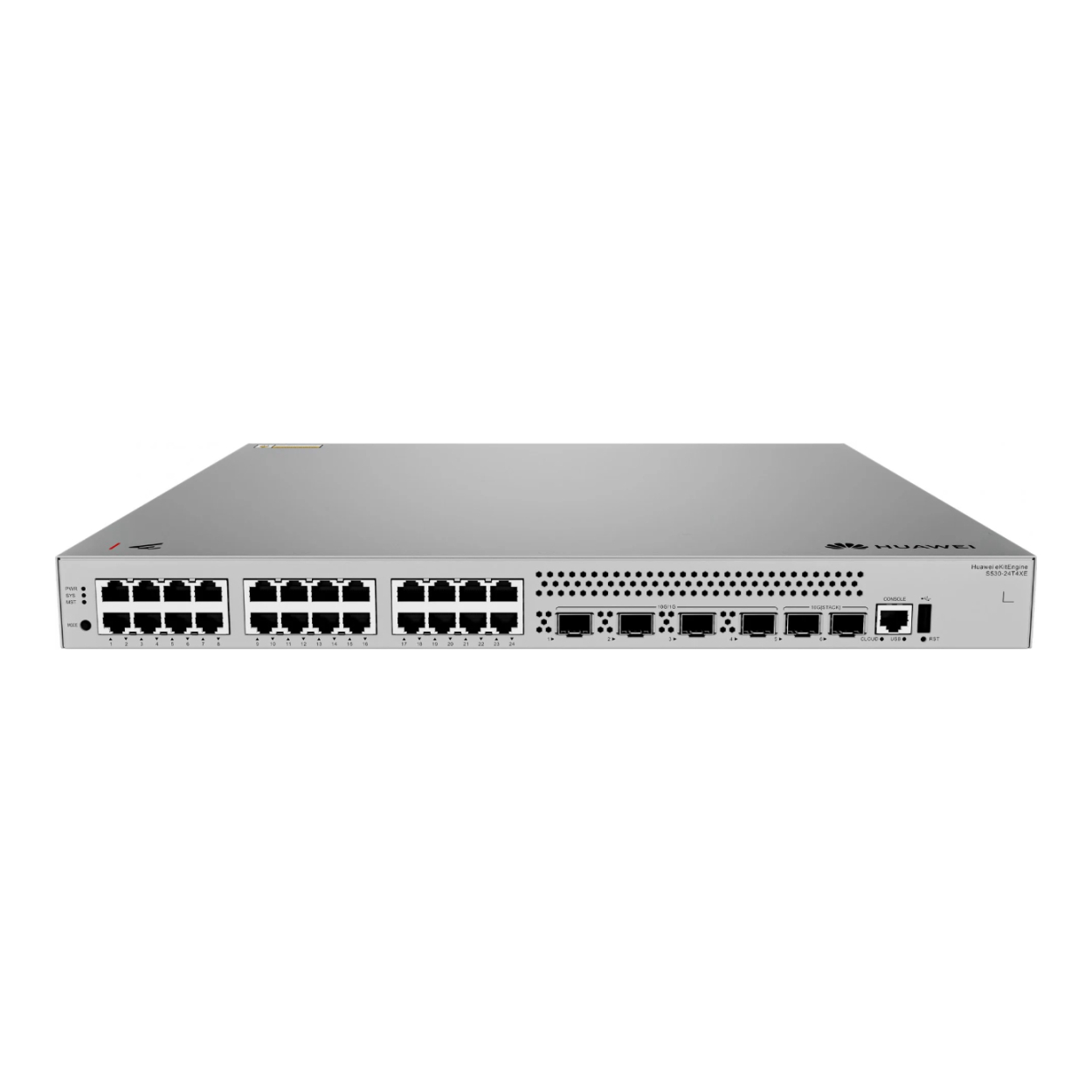 Huawei S530-24T4XE 24 Port Gigabit 4 Port SFp 2 Port 10Gbit SFP Stack L3 Yönetilebilir Ethernet Swithc