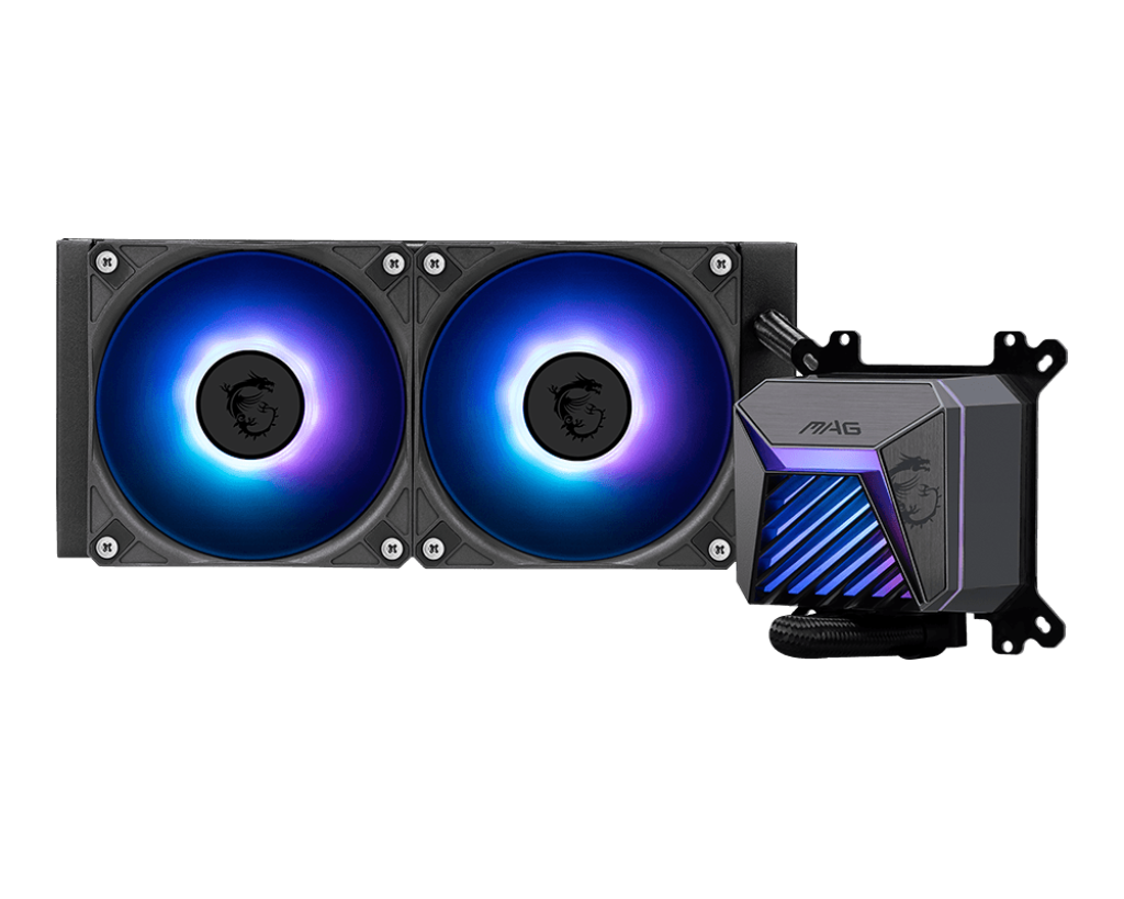 Msi MAG CORELIQUID A15 240 240mm 2x12cm ARGB Fanı AMD-INTEL Sıvı oğutucu