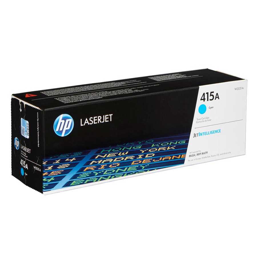 Hp W2031A 415A 2.100 Sayfalık Mavi Orjinal Laser Toner