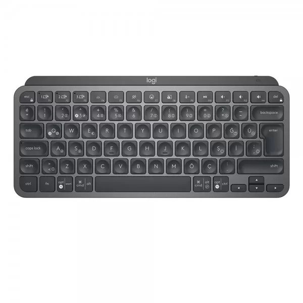 Logitech 920-010611 MX Keys Q TR Bluetooth Mini Kablosuz Klavye