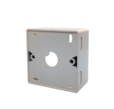 Beek BN-OUT-BB88 80x80 Rj11 Rj45 Takmak için Beyaz Sıva Üstü Priz Kasası