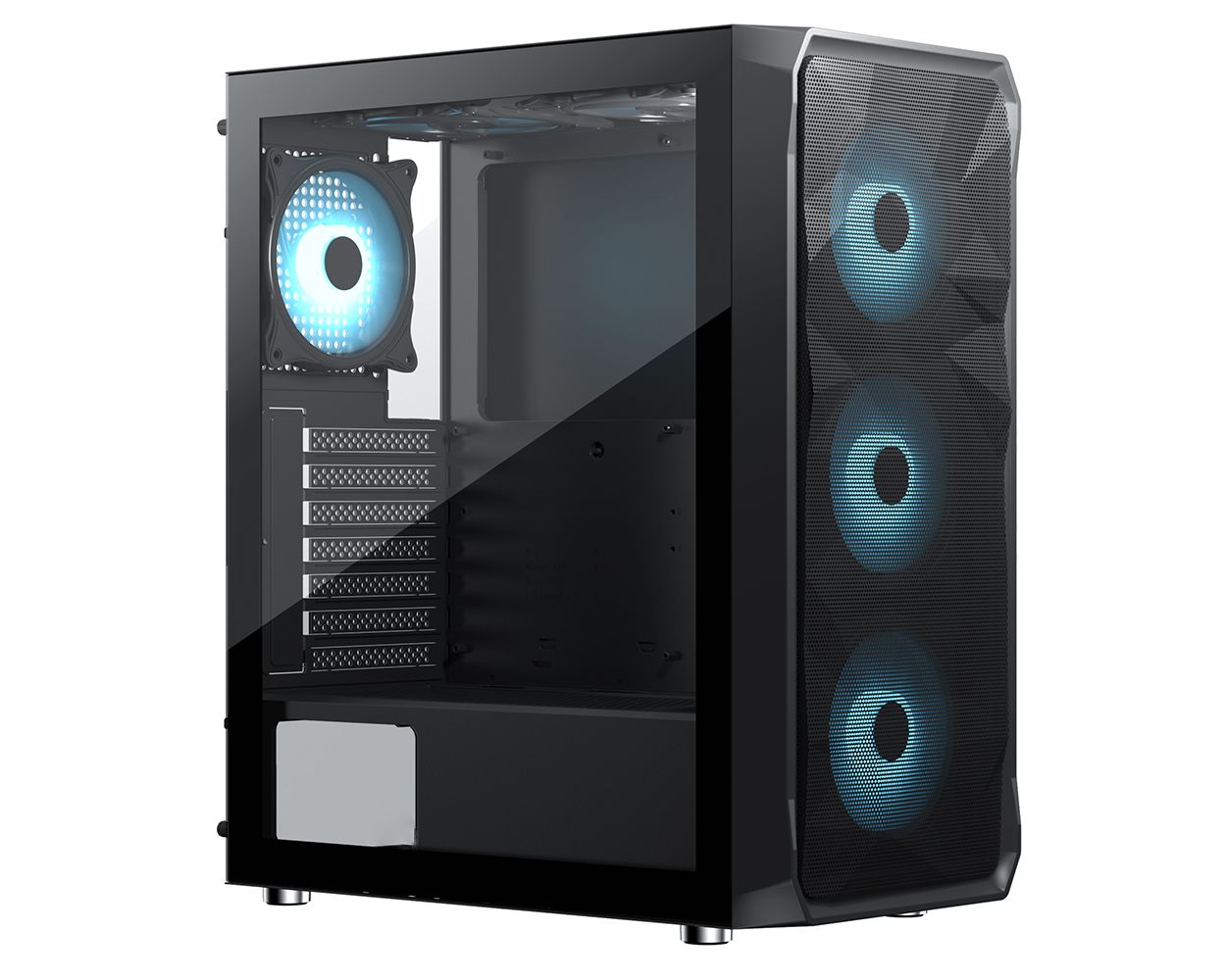 Frisby FC-9485G 600W 80 Plus Bronze 4x12 RGB Fanlı Mid Tower Oyuncu Bilgisayar kasası