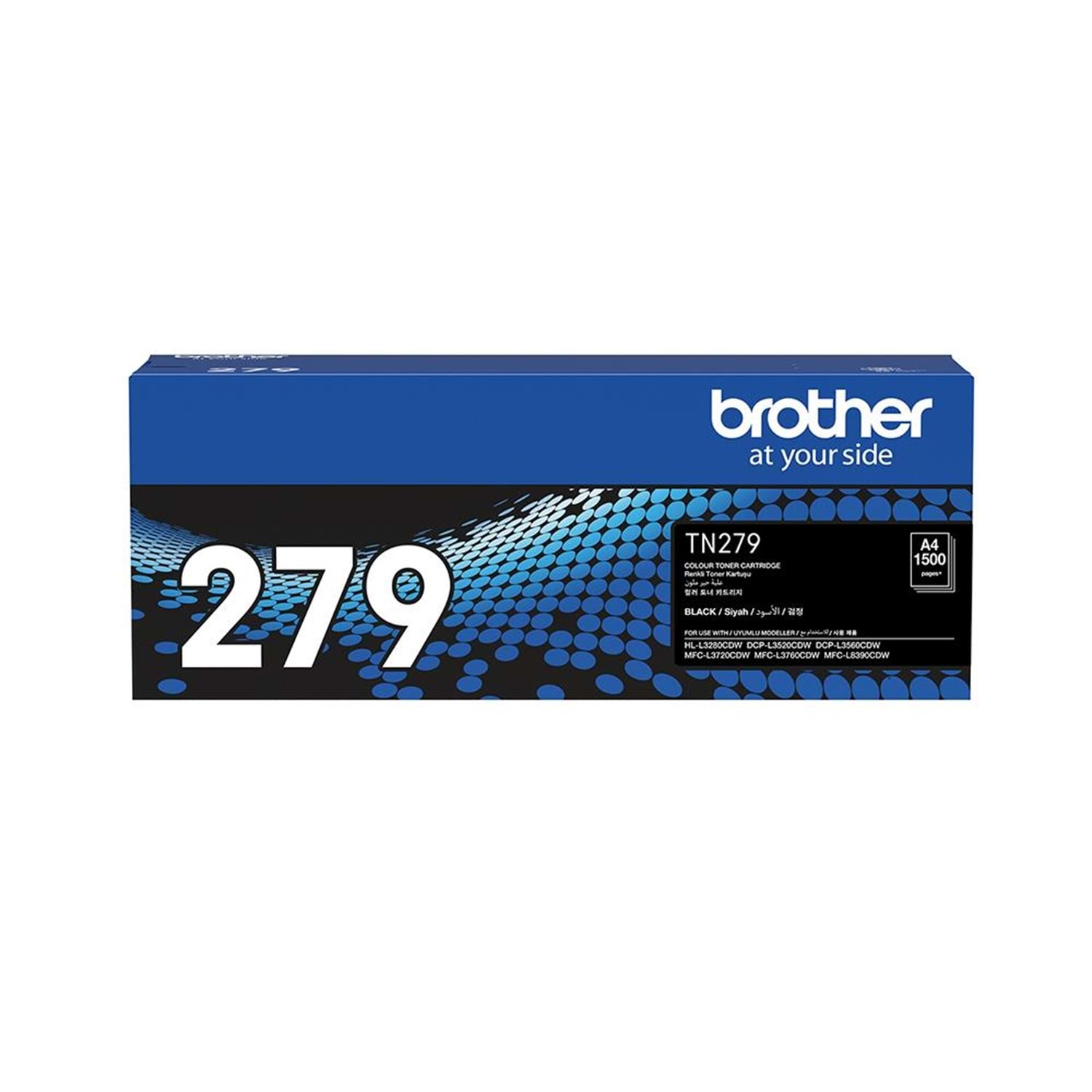 Brother TN-279BK 1.500 Sayfalık Orijinal Siyah Lazer Toner