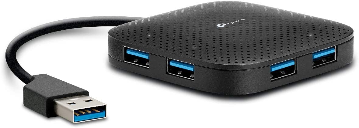 Tp-Link UH400 USB 3.0 to 4 Port USB 3.0 Portatif Siyah USB Çoklayıcı Hub