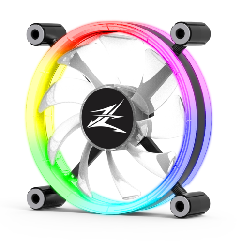 Zalman ZM-LF12 12cm ARGB Fanlı 1300Rpm Beyaz Kasa Fanı