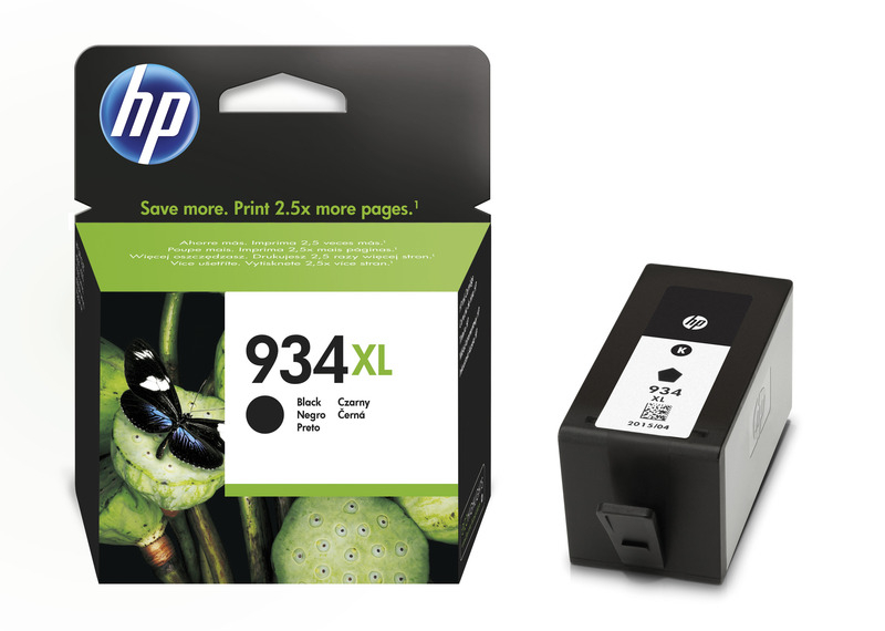 Hp C2P23AE 934XL 1.000 Sayfalık Yüksek Kapasiteli Siyah Orijinal Inkjet Kartuş