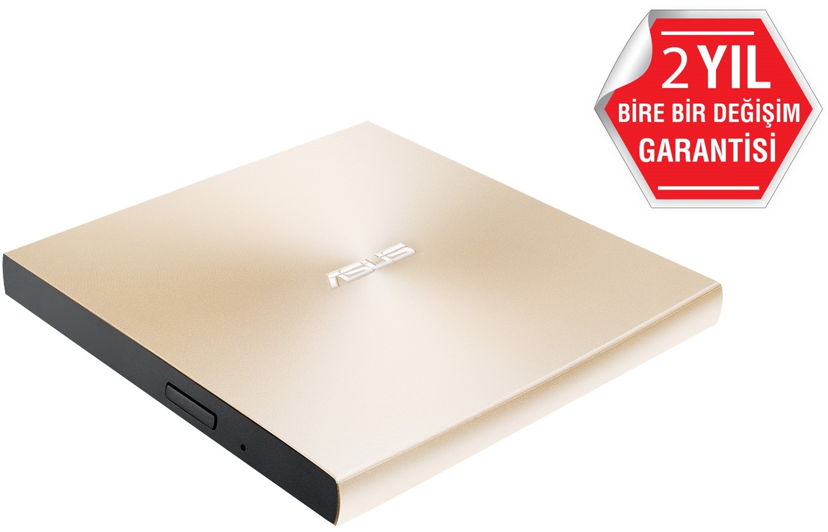 Asus ZENDRİVE-U9M SDRW-08U9M-U Usb 2.0 Type C İnce M-Disc Destekli Altın Harici DVD Yazıcı