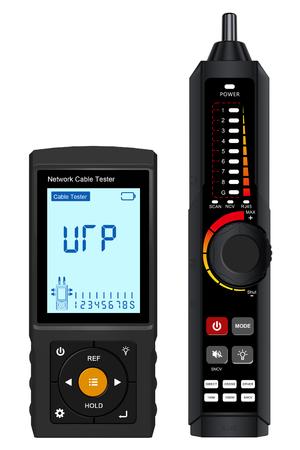 Beek BT-LT-300S 3 inch Şarj edilebilir RJ45 TDR Kablo Bulucu Test C,ihazı