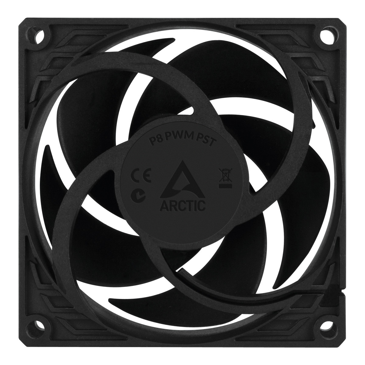Arctic P8 8 cm PWM PST Siyah Kasa Fanı