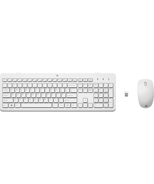 Hp 3L1F0AA 230 Q TR Beyaz Kablosuz Klavye Mouse Set