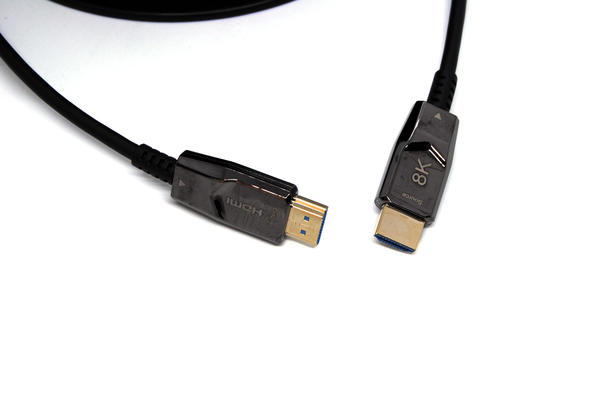 Beek BC-DSP-HA-MM-AOC21-5 5 Mt HDMI to HDMI 2.1 Aktif AOC 8K 60Hz Altın Kaplamalı Görüntü Kablosu