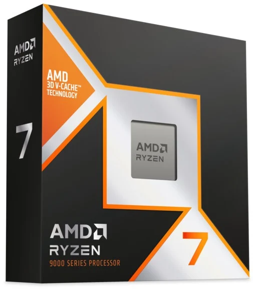 Amd Ryzen 7 9800X3D Sc-AM5 4.7GHz 8 Çekirdekli 96MB 120W Radeon Box AMD İşlemci