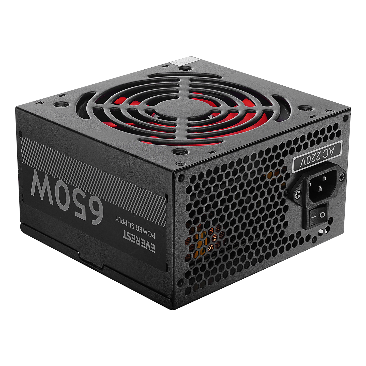 Everest EPS-650A 650W 12cm Fanlı 4xSATA Aktfi PFC Power Suplly