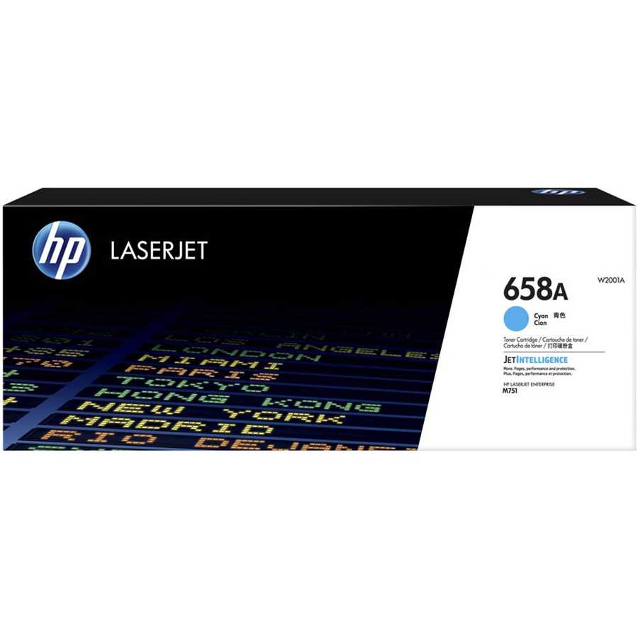 Hp W2001A 658A 6.000 Sayfalık Mavi Orijinal Laser Toner