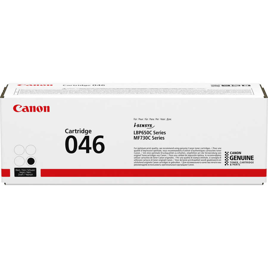 Canon 1250C002 CRG-046BK 2.200 Sayfalık Siyah Orijinal Lazer Toner