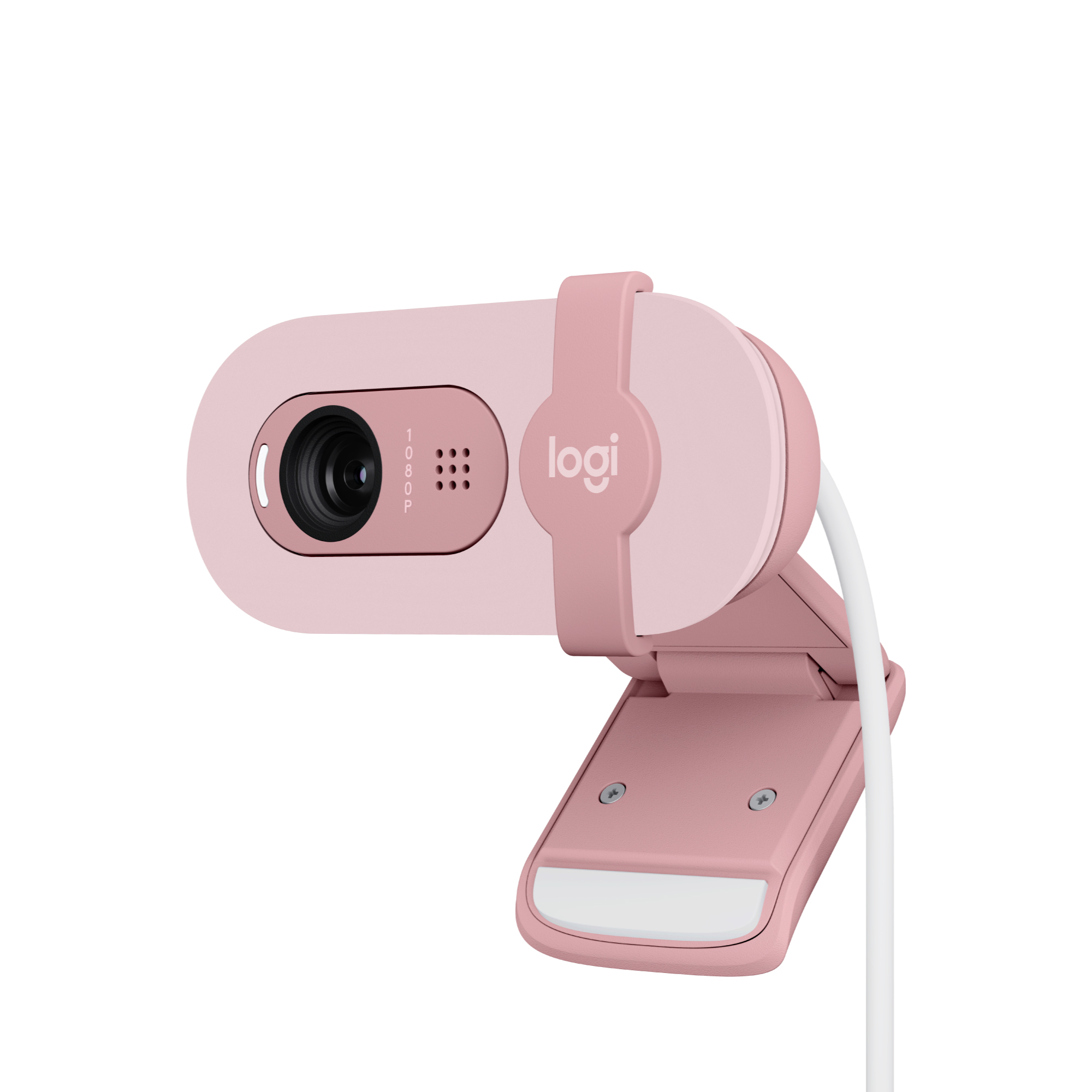 Logitech 960-001623 V-U0072 Brio 100 Full HD 1080p Gizlilik Kapaklı Mikrofonlu Pembe Web Kamerası