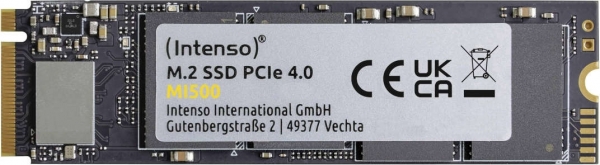 Intenso 3836450 500 GB MI500 5300-4000Mb/s PCIe NVMe Gen4 22x80 SSD Harddisk