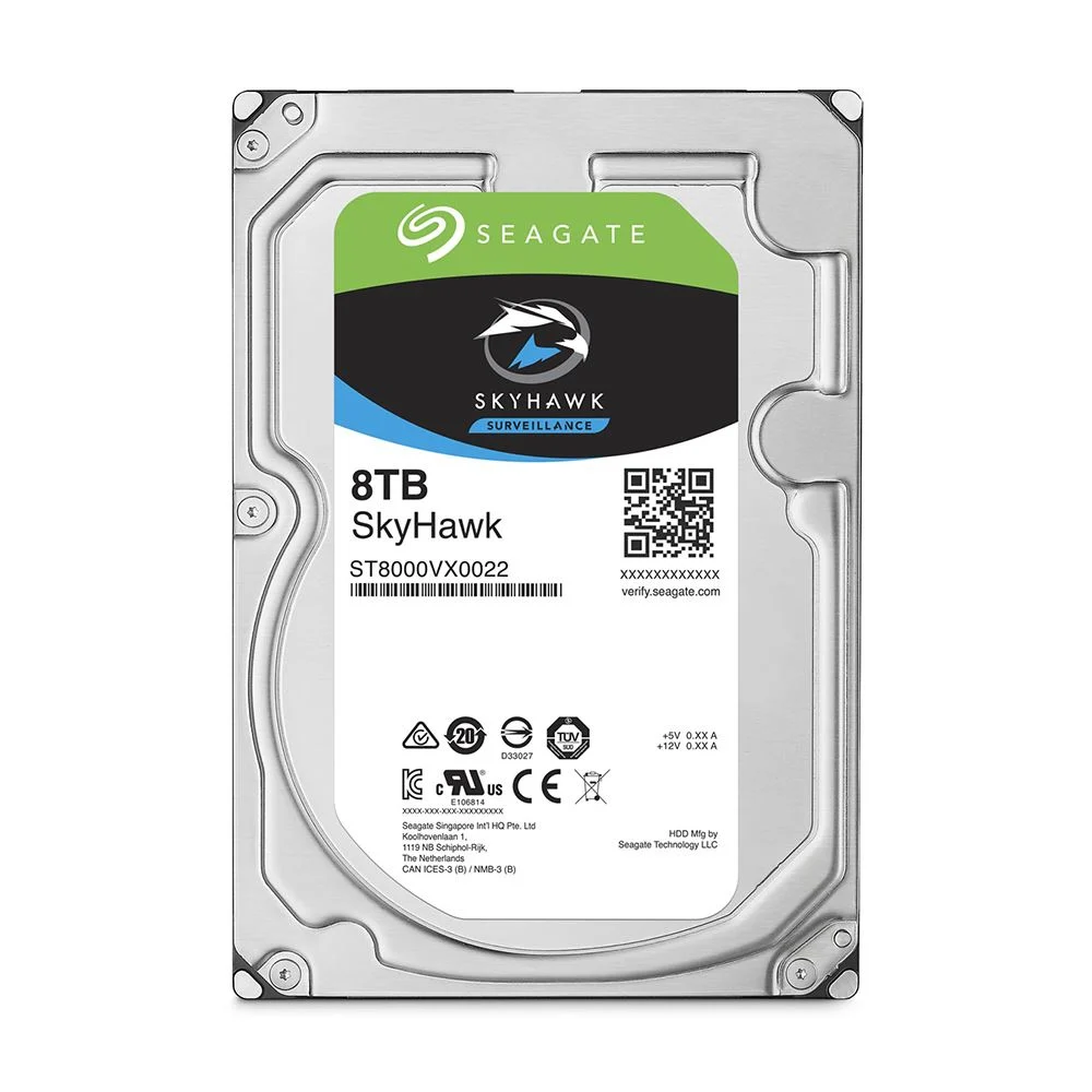 Seagate ST8000VX009 8 TB 7200Rpm 256MB SATA 3.5 inch Skyhawk 7/24 Güvenlik Harddiski