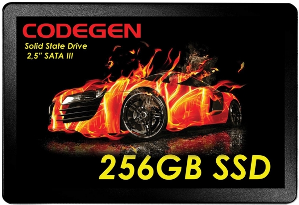 Codegen CDG-256GB-SSD25 256 GB 560-500Mb/s SATA3 2.5 inch SSD Harddisk