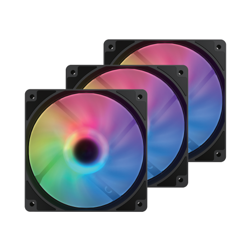 Vento VF1200FC 3x12cm ARGB FAN 3 lü Pkaet Kasa Fanı