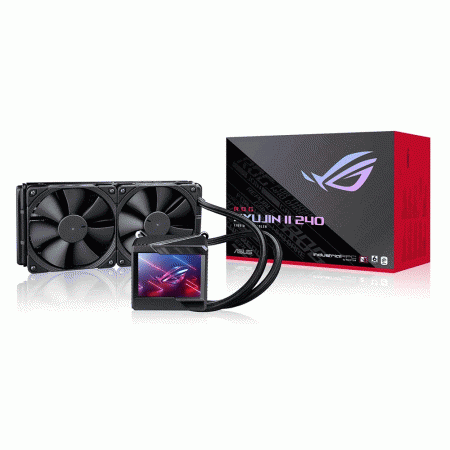 Asus ROG RYUJIN II 240 V2 OLED 2x12cm RGB Fanlı INTEL-AMD 2X Noctua V2 ...
